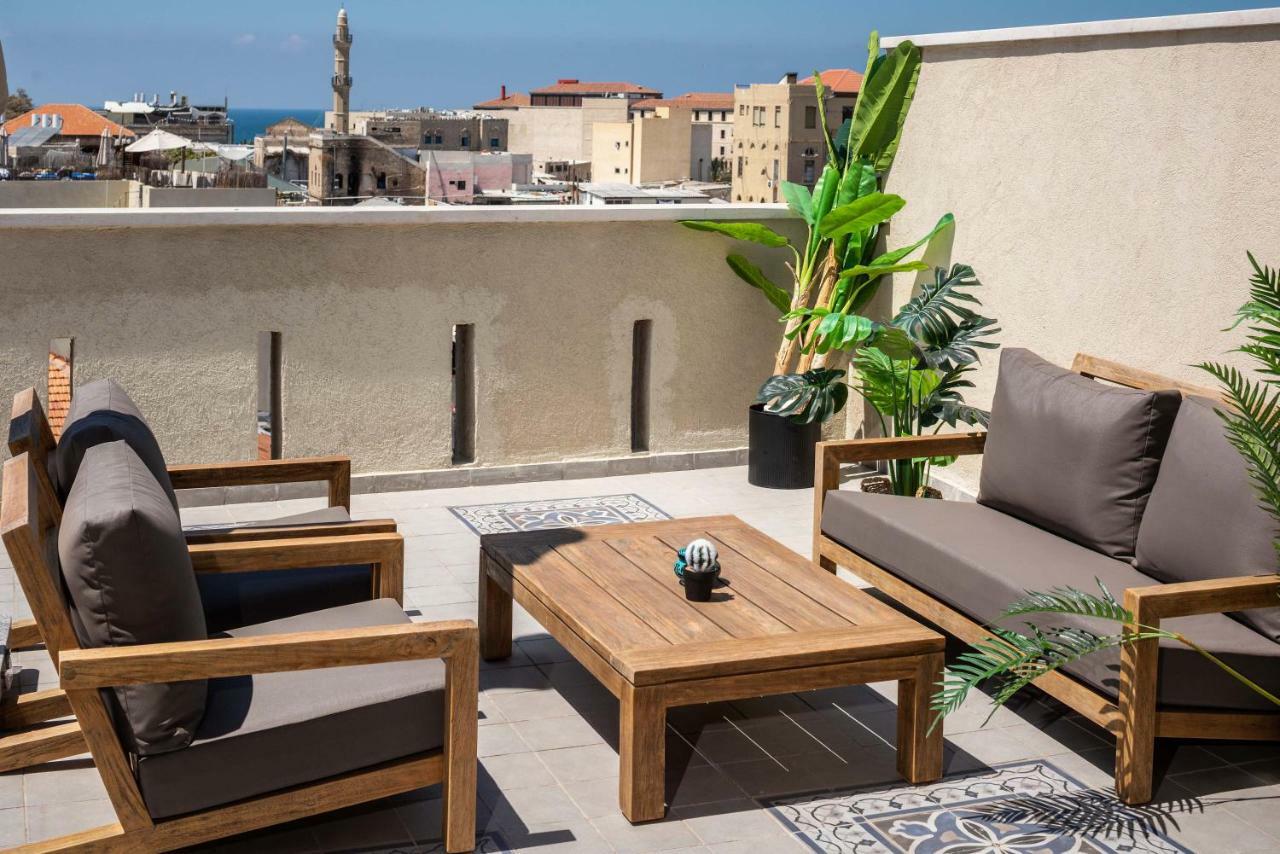 Duplex With Sea View Terrace Above The Flea Market 特拉维夫 外观 照片