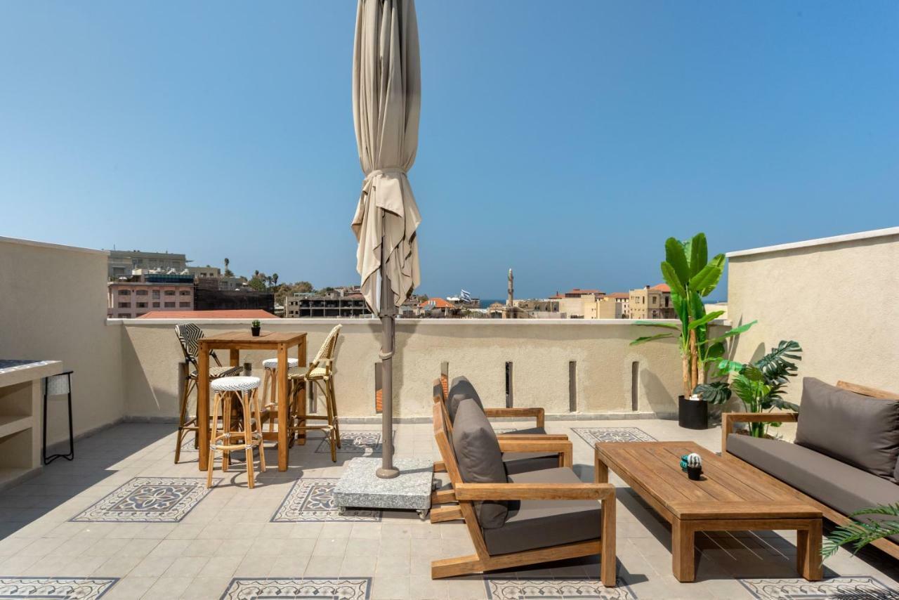 Duplex With Sea View Terrace Above The Flea Market 特拉维夫 外观 照片